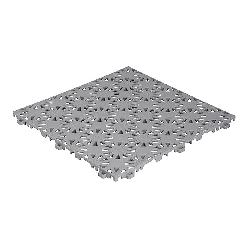 Golvplatta Hestraplattan Hestra Glacier Grey Golvtrall i Plast