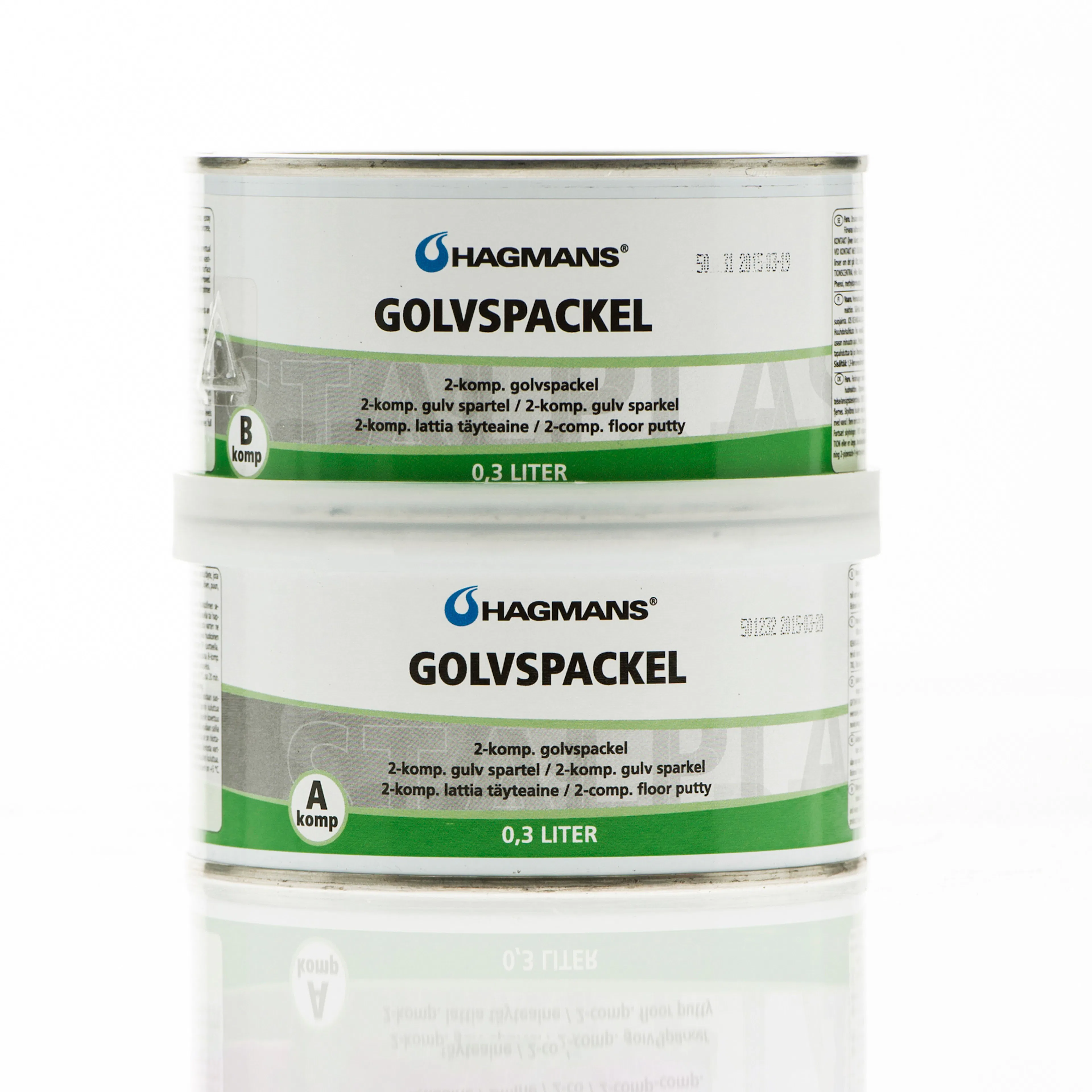 Golvspackel Hagmans 0,6 L