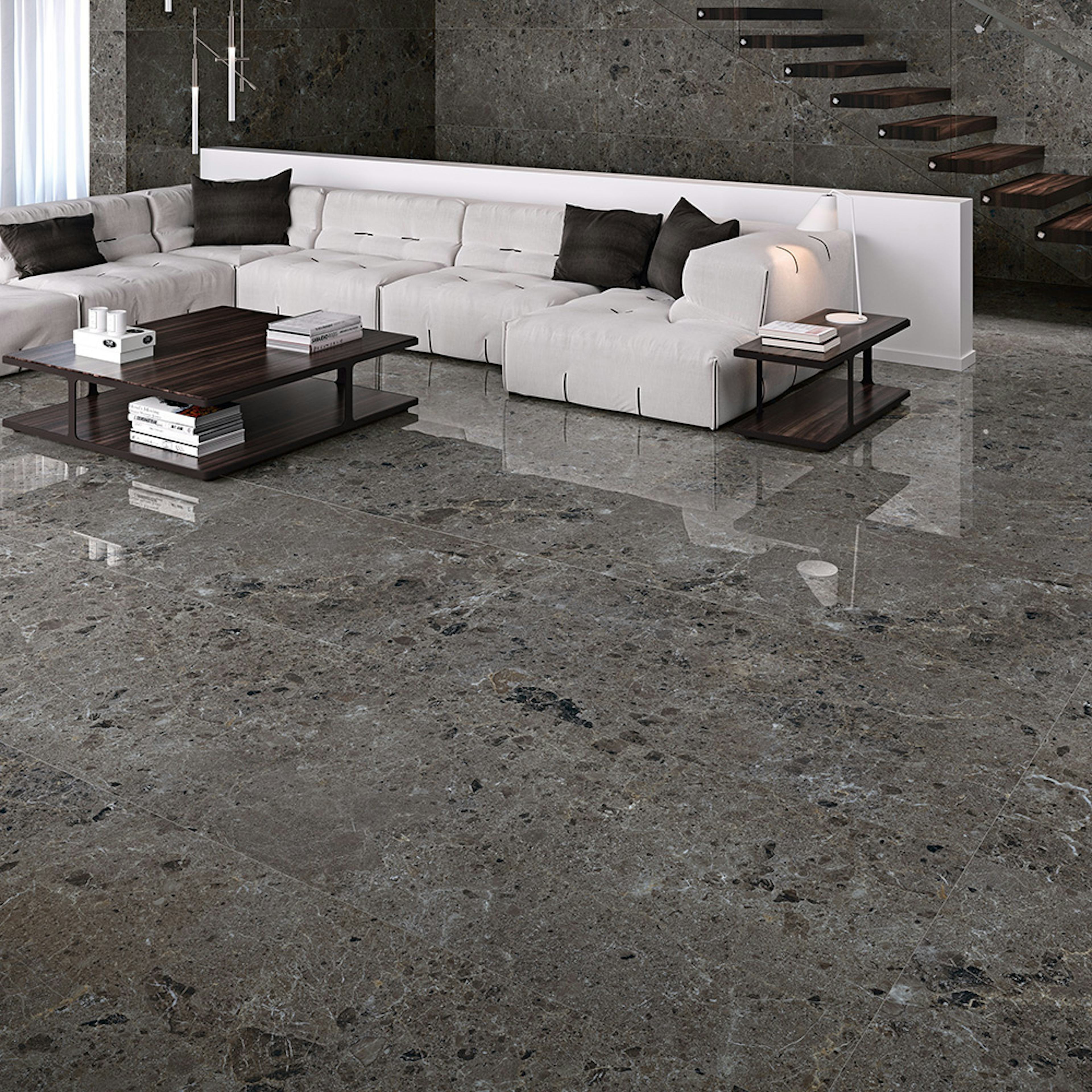 Klinker Tenfors Artic Antracita Marmor Blank 59x119 cm