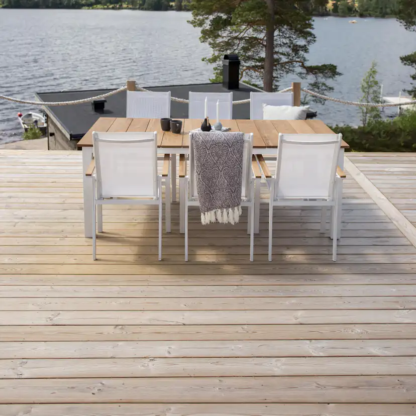 Matgrupp Venture Home Meya 200 med 6 Tilly Stolar