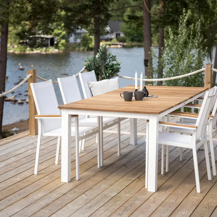 Matgrupp Venture Home Meya 200 med 6 Tilly Stolar