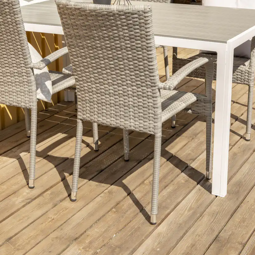 Matgrupp Utomhus Venture Home Break med 4 Anna Trädgårdsstolar