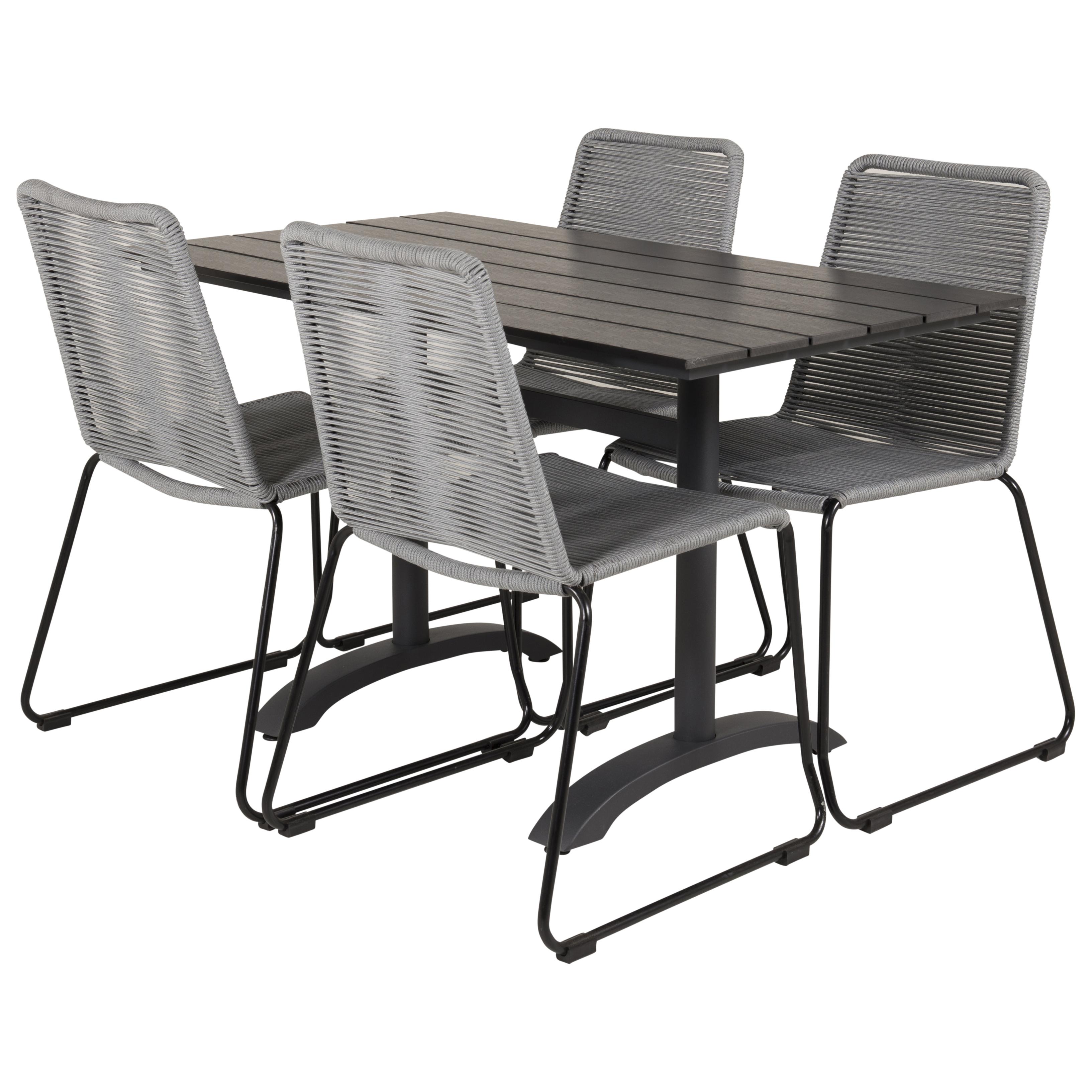 Matgrupp Venture Home Denver med 4 Lindos Stolar