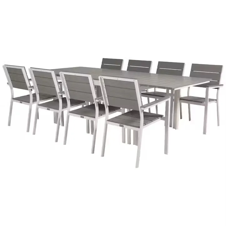 Matgrupp Venture Home Lova 160/240 med 8 Berfin Matstolar