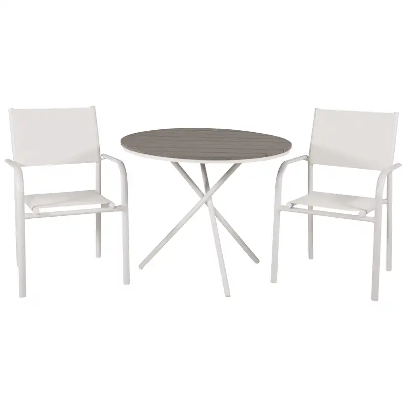 Cafégrupp Venture Home Pincy Ø 90 med 2 Siri Matstolar