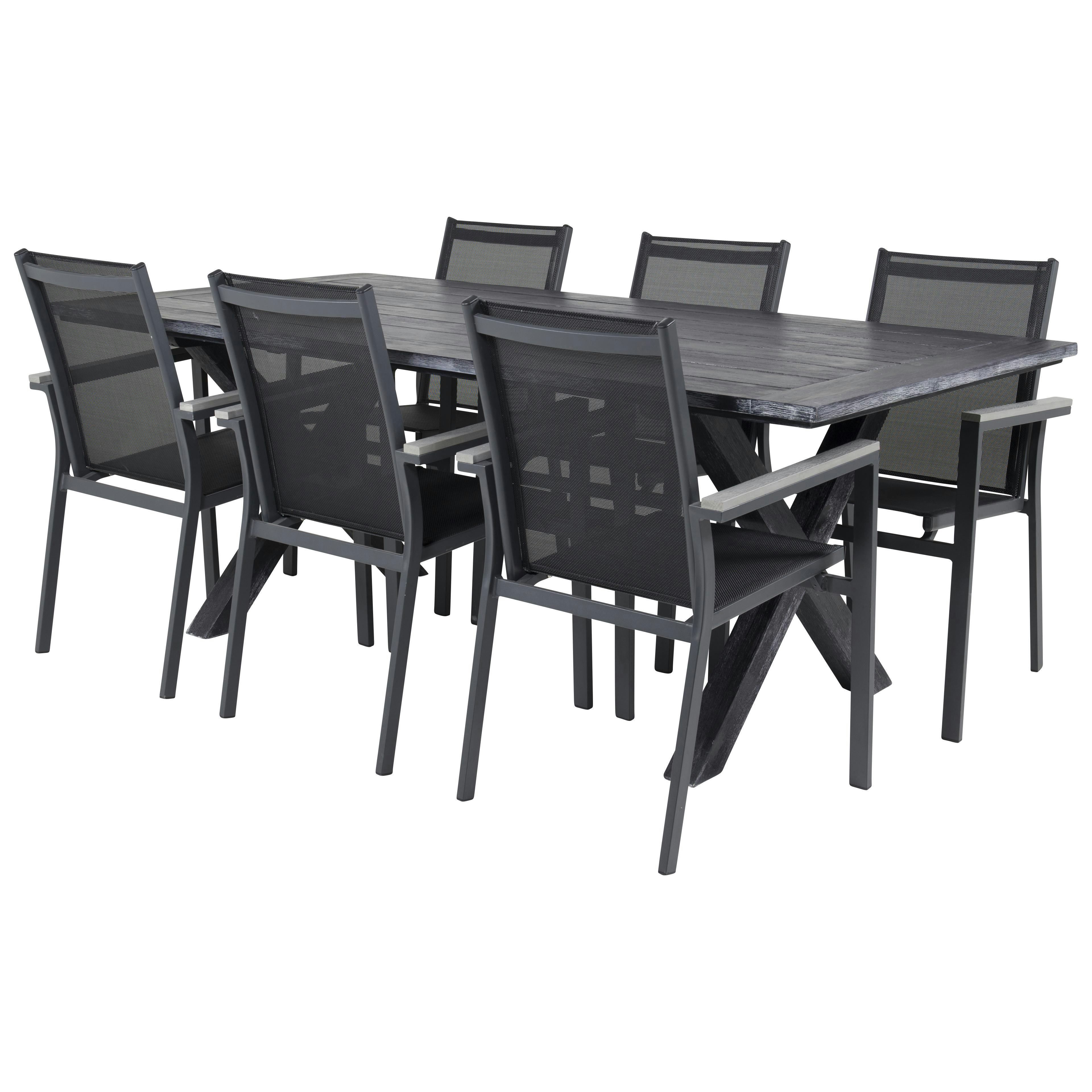 Matgrupp Venture Home Rossi 200 med 6 Pincy Stolar