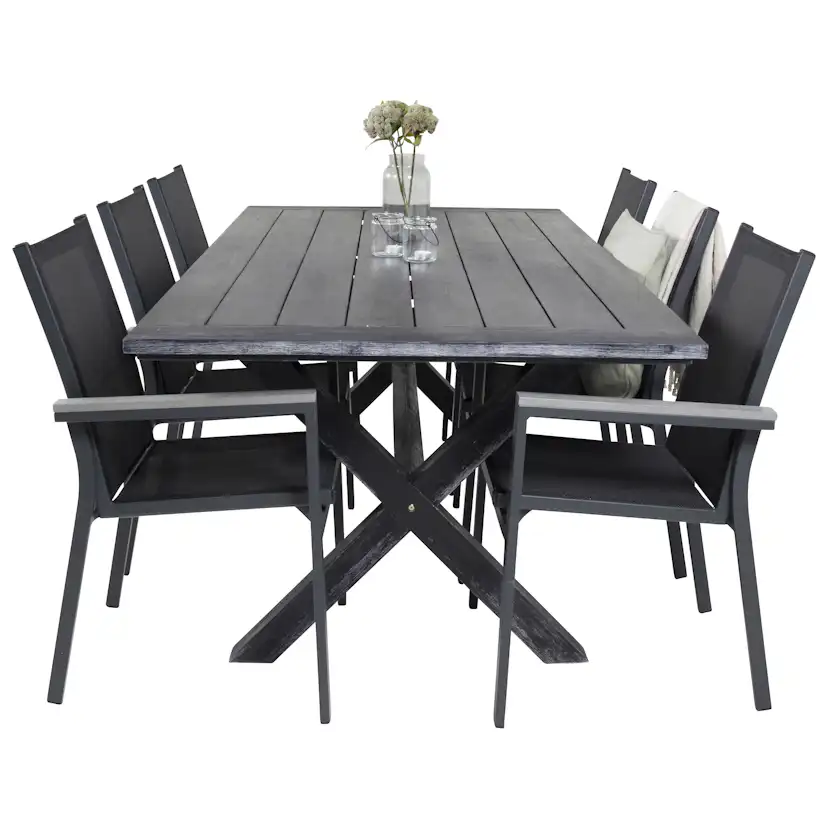 Matgrupp Venture Home Rossi 200 med 6 Pincy Stolar