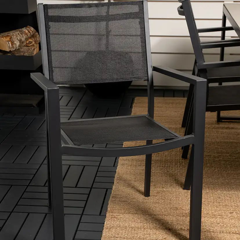 Matgrupp Venture Home Tilly 200 med 6 Copacabana Matstolar