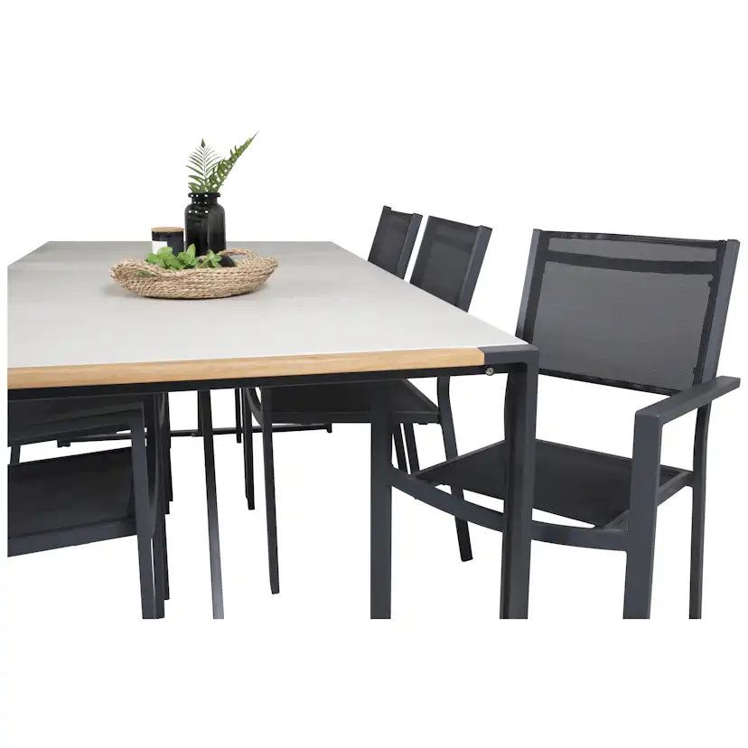 Matgrupp Venture Home Tilly 200 med 6 Copacabana Matstolar