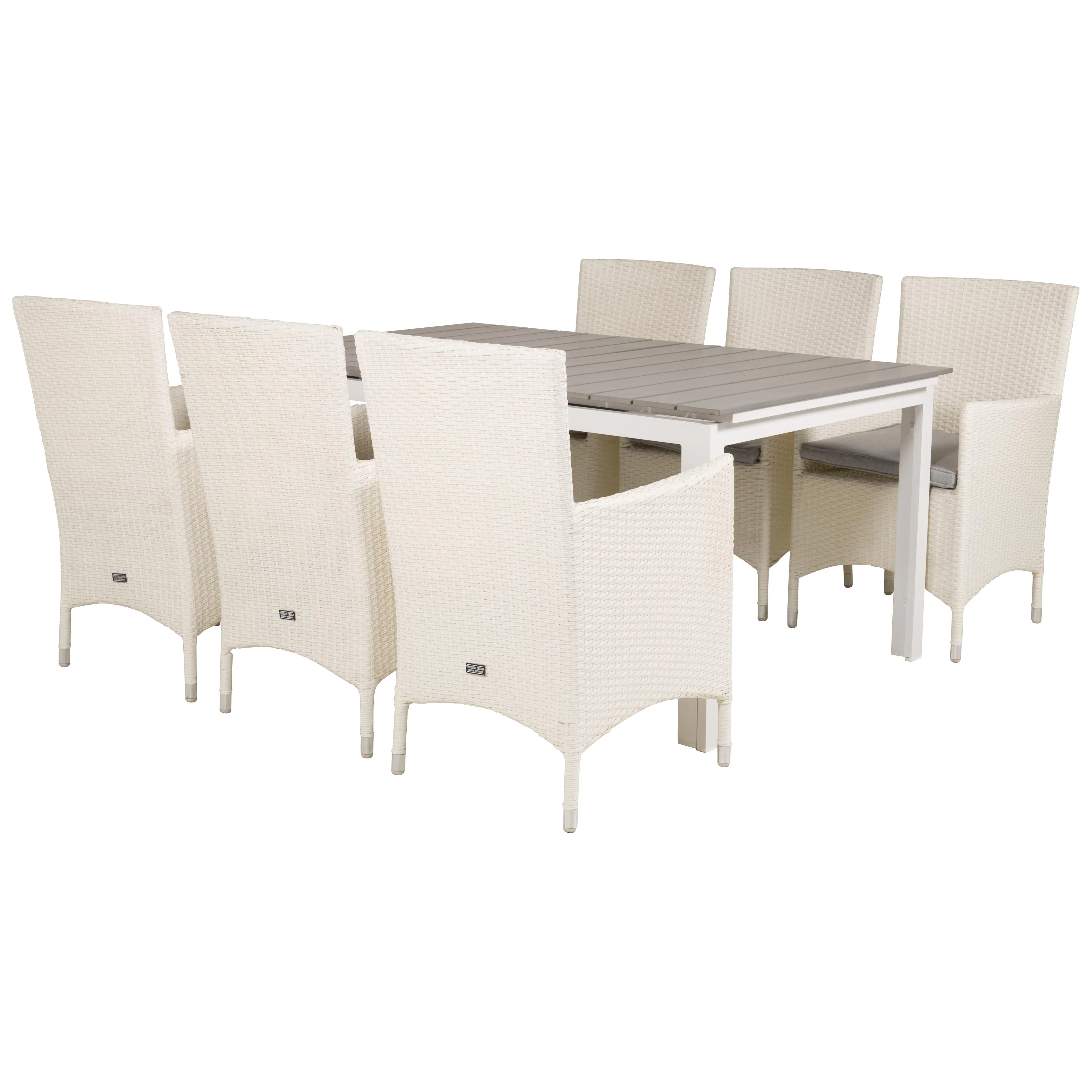 Matgrupp Venture Home Lova 160/240 med 6 Milwa Stolar