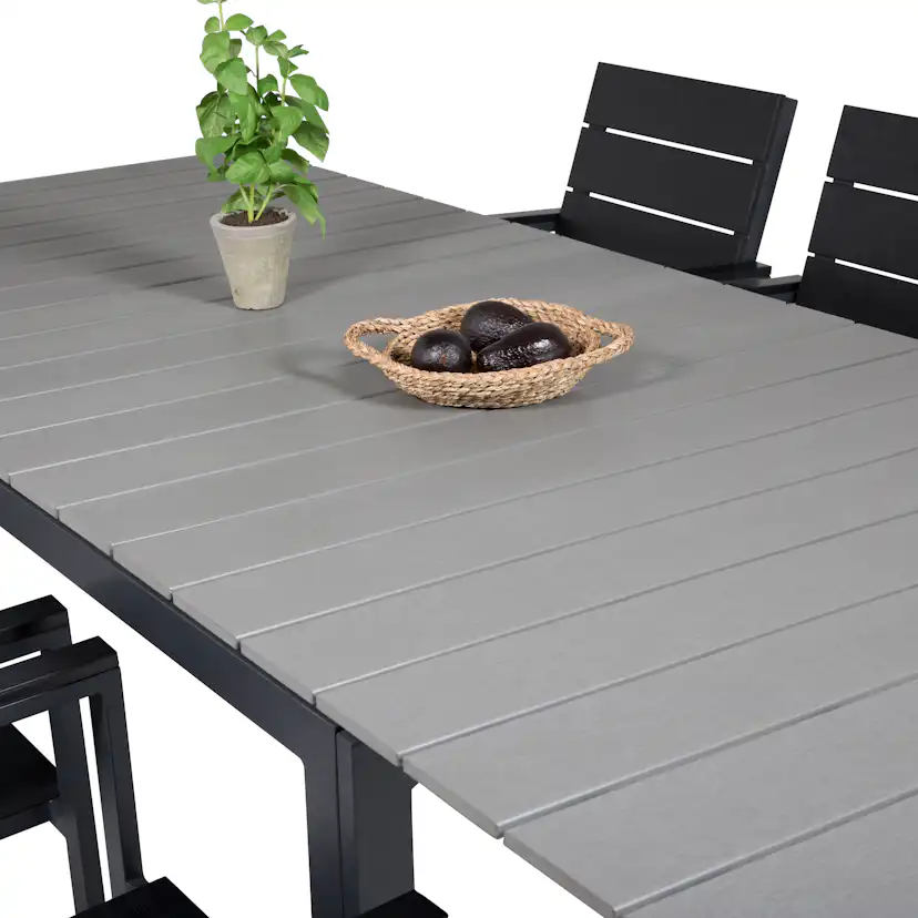 Matgrupp Venture Home Lova 160/240 med 6 Lova Stolar