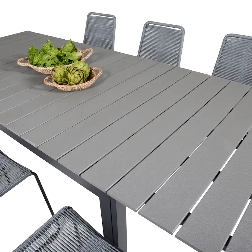 Matgrupp Venture Home Lova 160/240 med 6 Leon Stolar