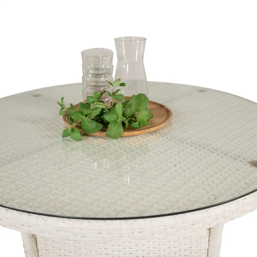 Matgrupp Venture Home Virda Ø 90 med 2 Asta Stolar