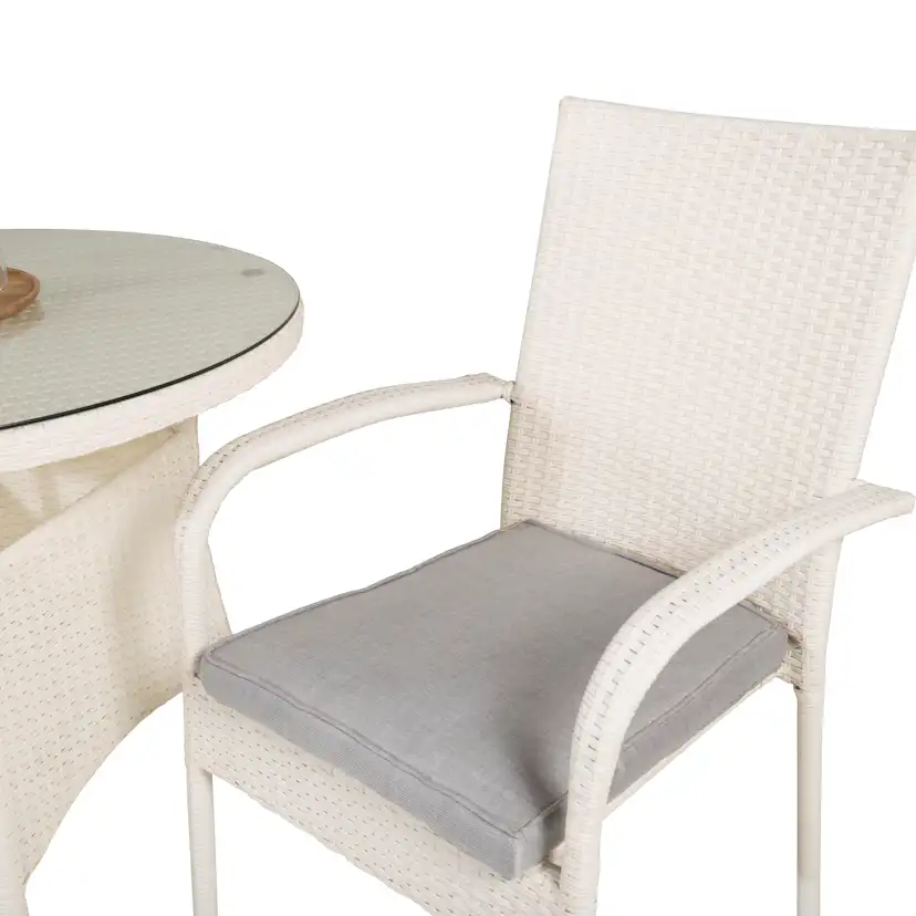 Matgrupp Venture Home Virda Ø 90 med 2 Asta Stolar