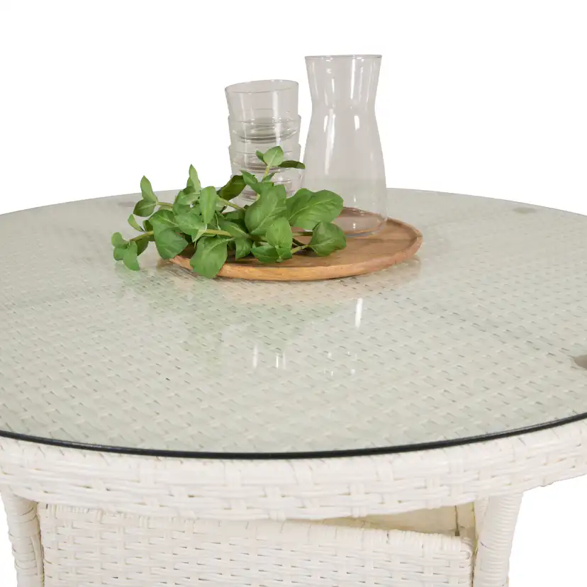 Matgrupp Venture Home Virda Ø 90 med 2 Thea Matstolar