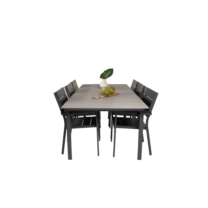 Matgrupp Venture Home Lova 224/324 med 6 Lova Stolar