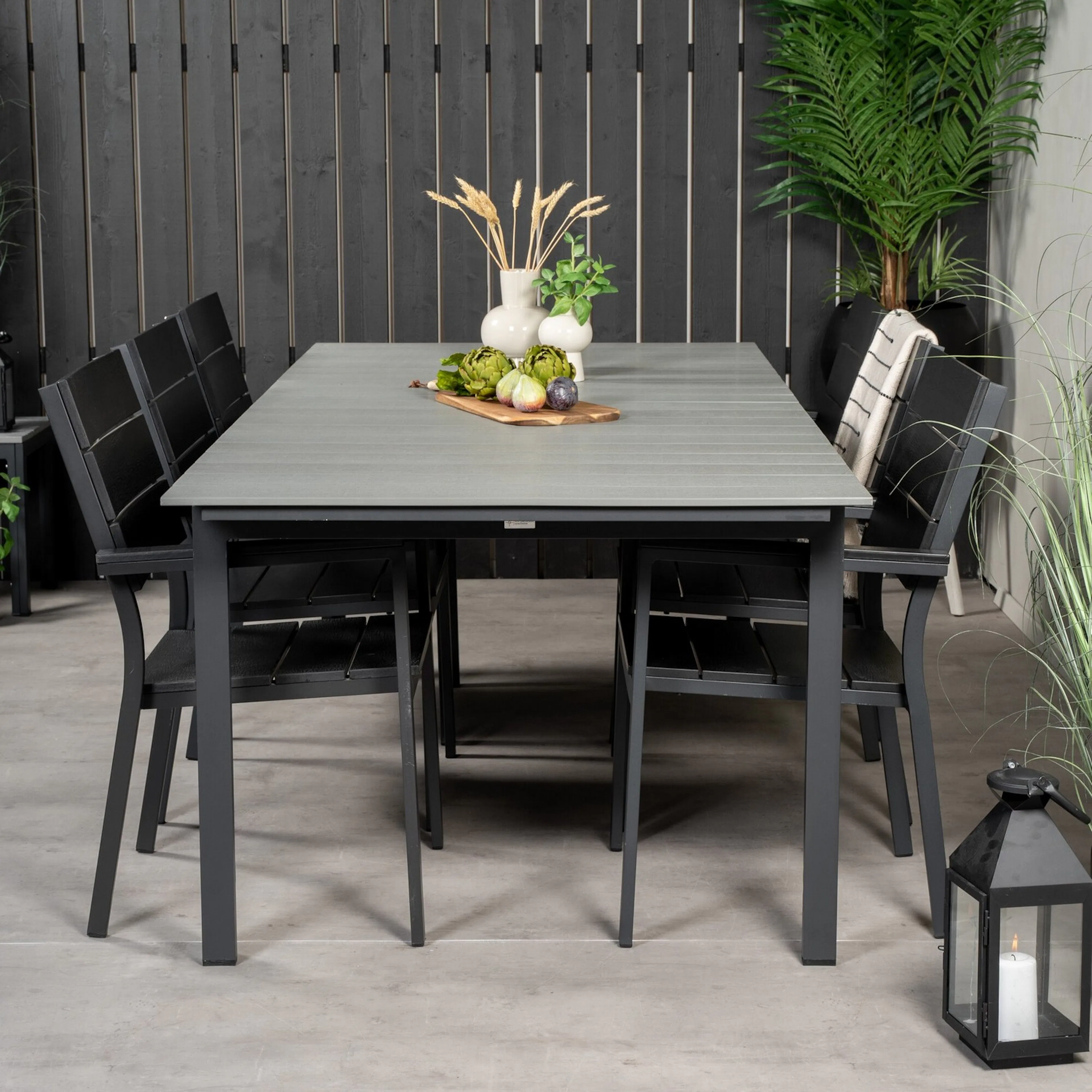 Matgrupp Venture Home Lova 224/324 med 6 Lova Stolar