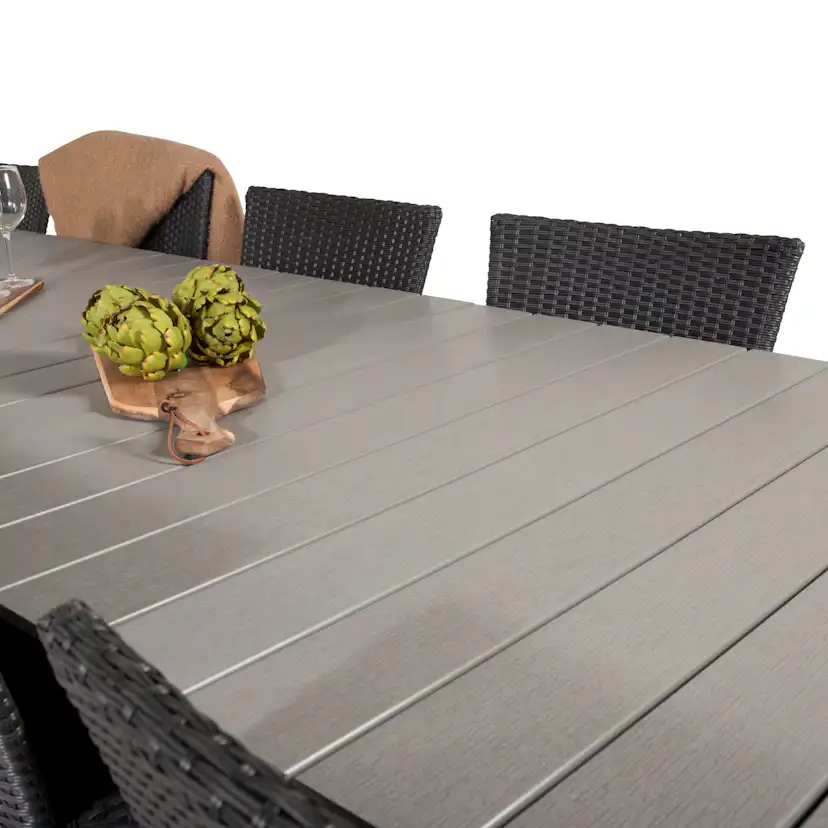 Matgrupp Venture Home Lova 224/324 med 10 Kira Karmstolar