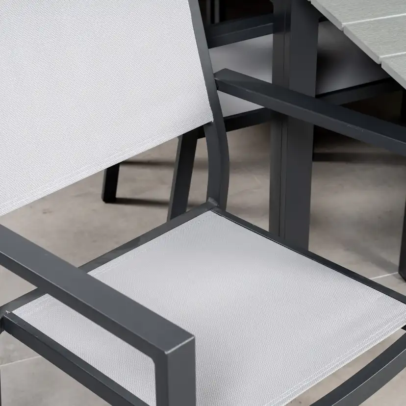 Matgrupp Venture Home Lova 224/324 med 10 Copacabana Karmstolar