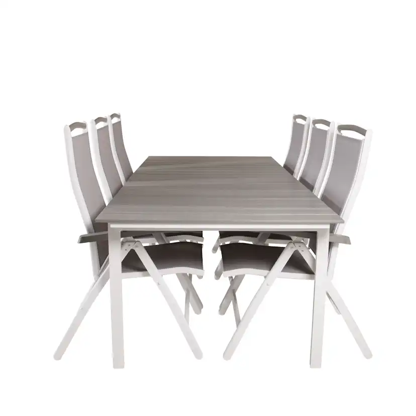 Matgrupp Venture Home Lova 224/324 med 6 Aleyna Stolar