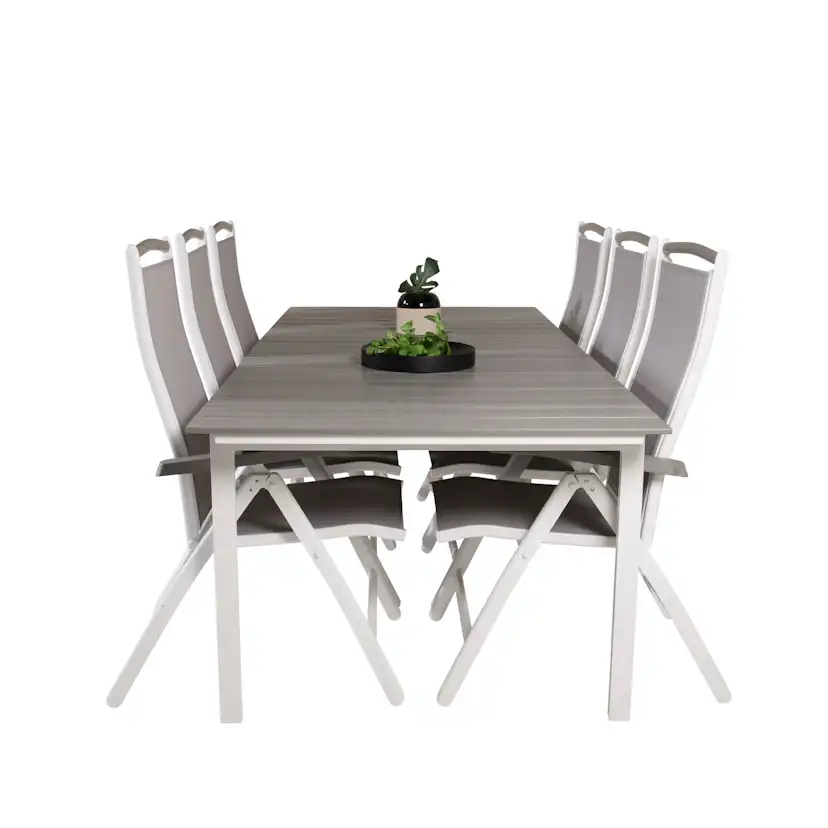 Matgrupp Venture Home Lova 224/324 med 6 Aleyna Stolar