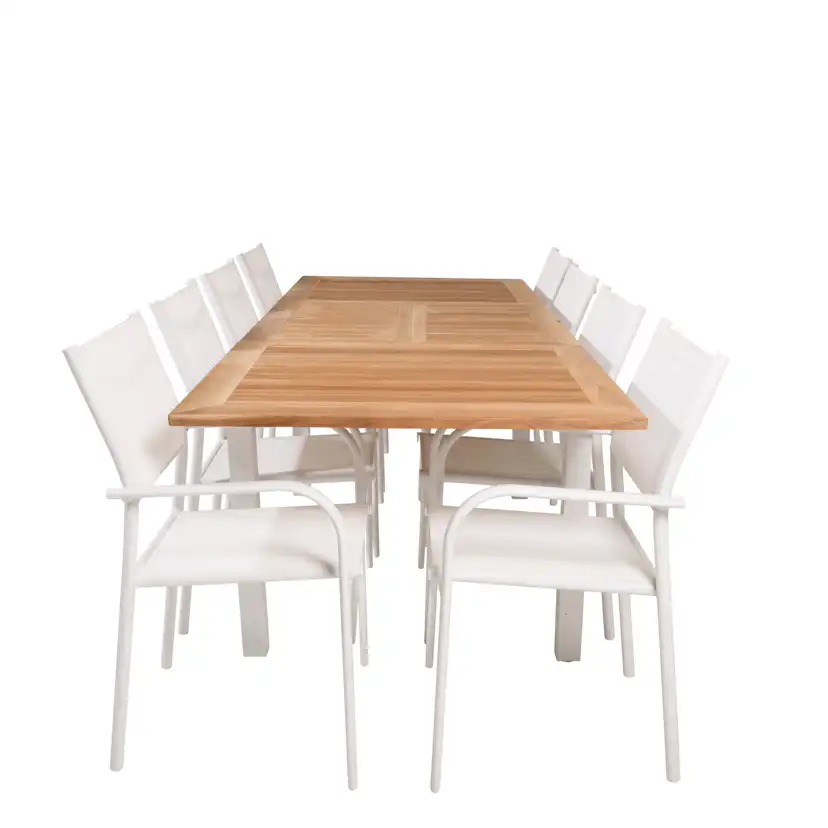 Matgrupp Venture Home Perla 160/240 med 8 Siri Matstolar