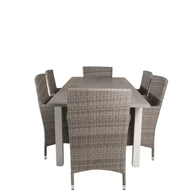 Matgrupp Venture Home Aleyna 152/210 med 6 Milwa Stolar