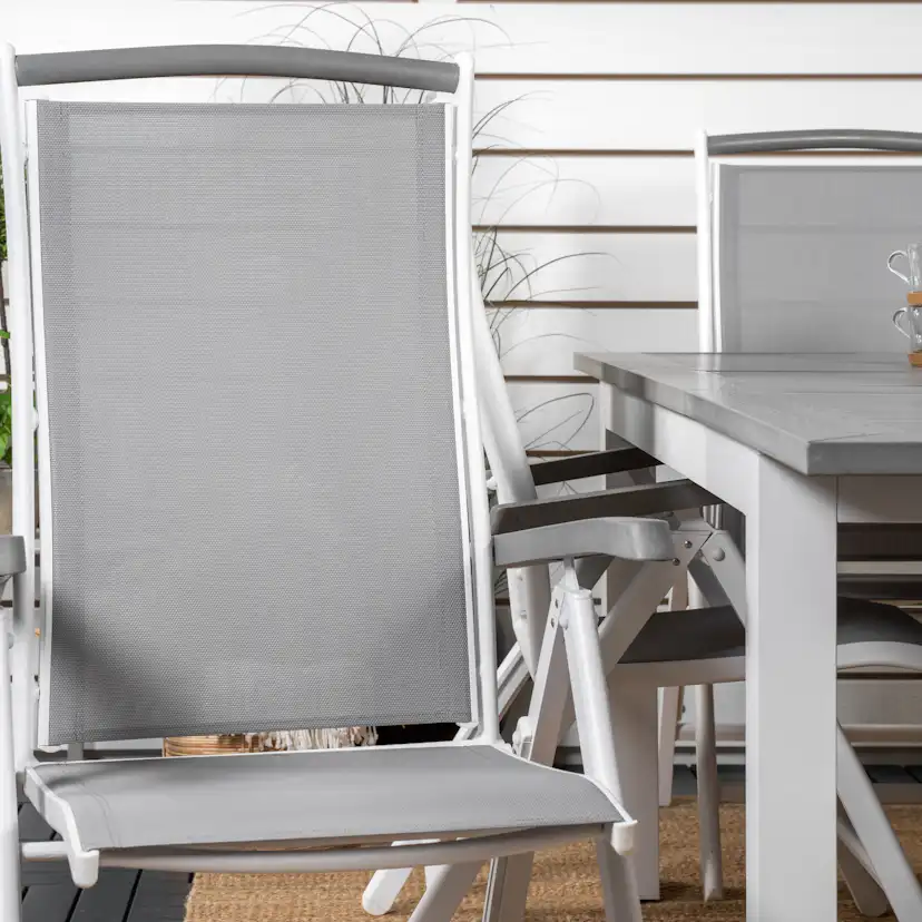 Matgrupp Venture Home Aleyna 152/210 med 6 Stolar