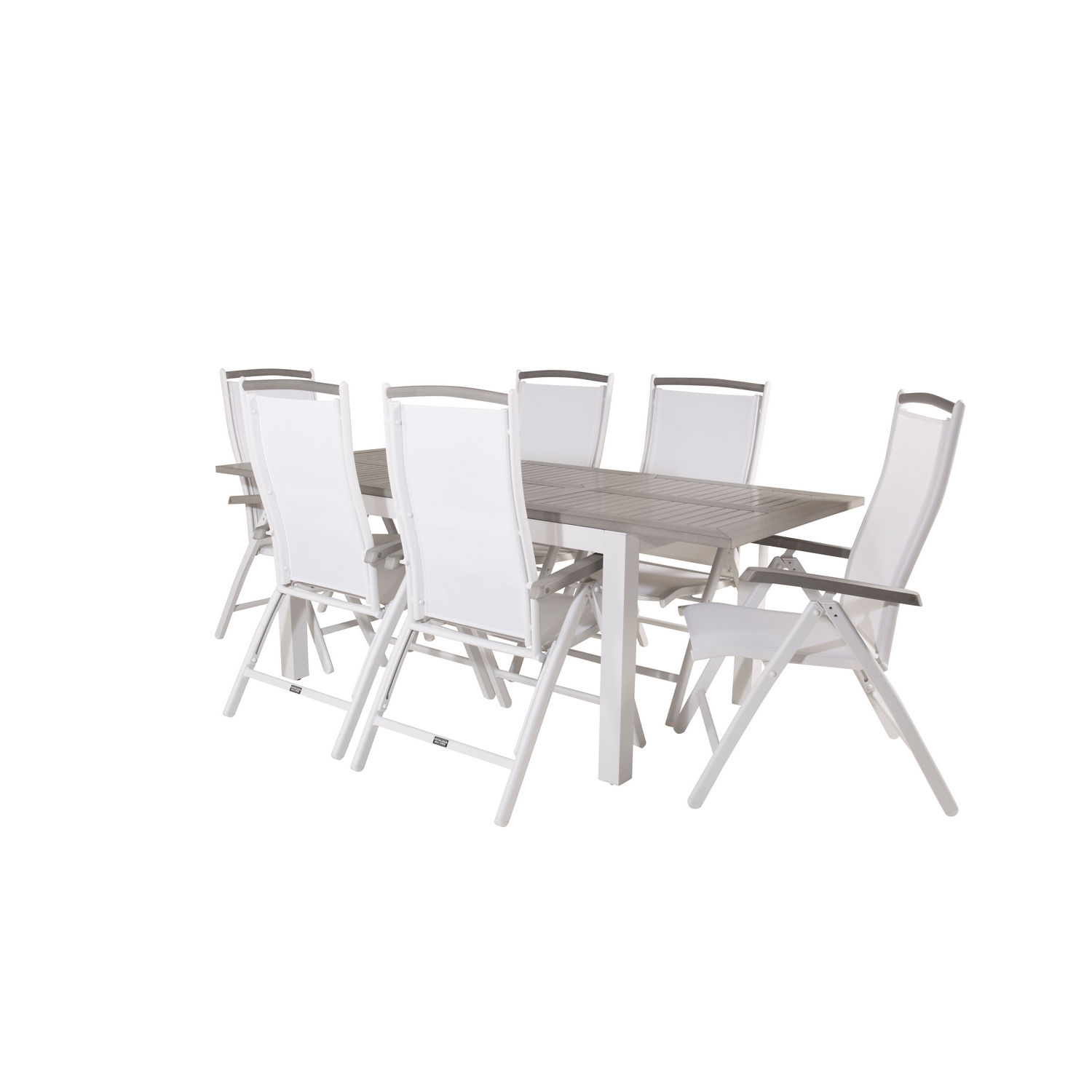 Matgrupp Venture Home Aleyna 152/210 med 6 Stolar