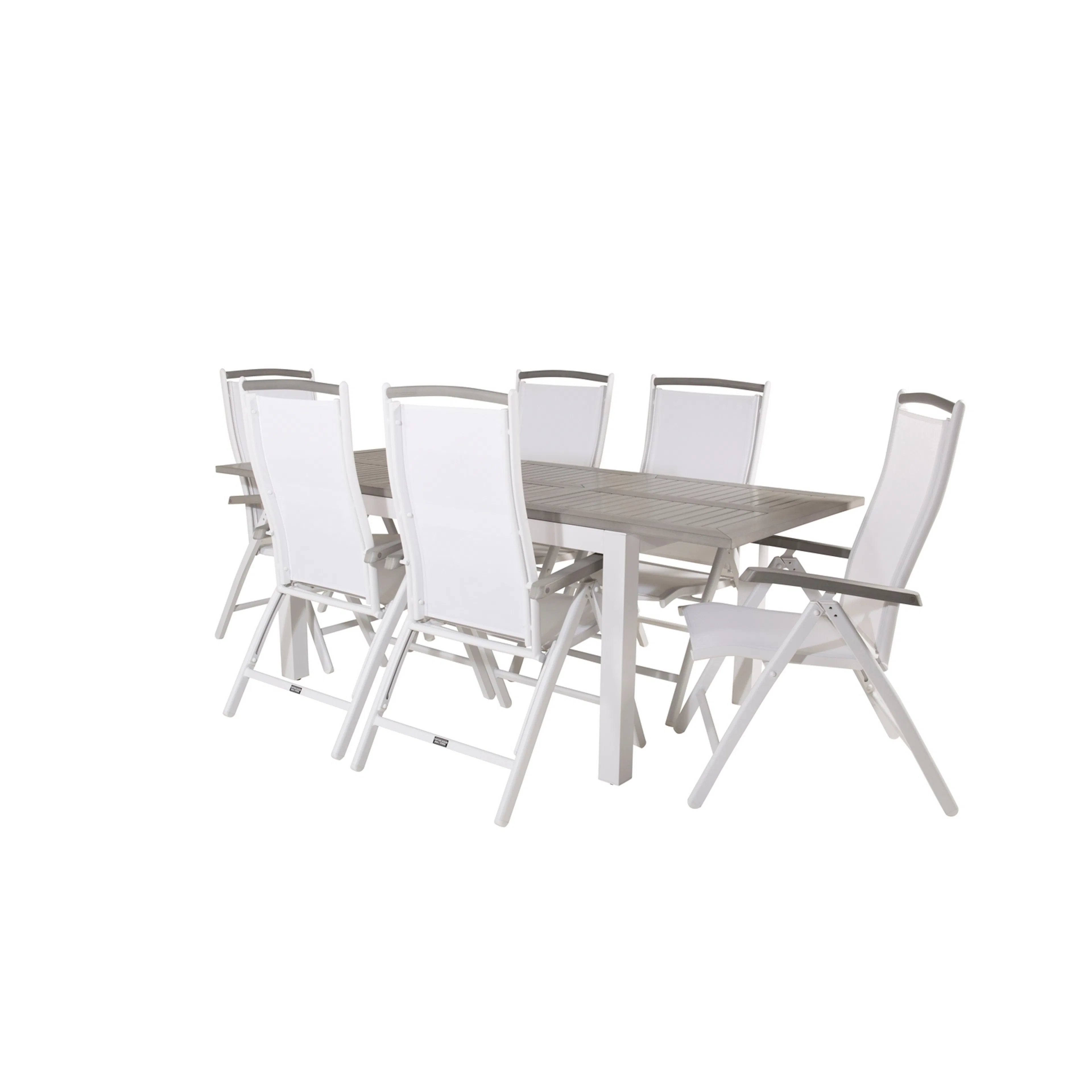 Matgrupp Venture Home Aleyna 152/210 med 6 Stolar