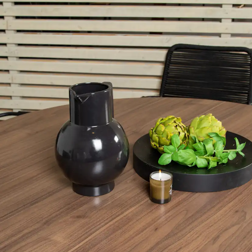 Matgrupp Venture Home Lea Ø120 med 6 Leon Karmstolar