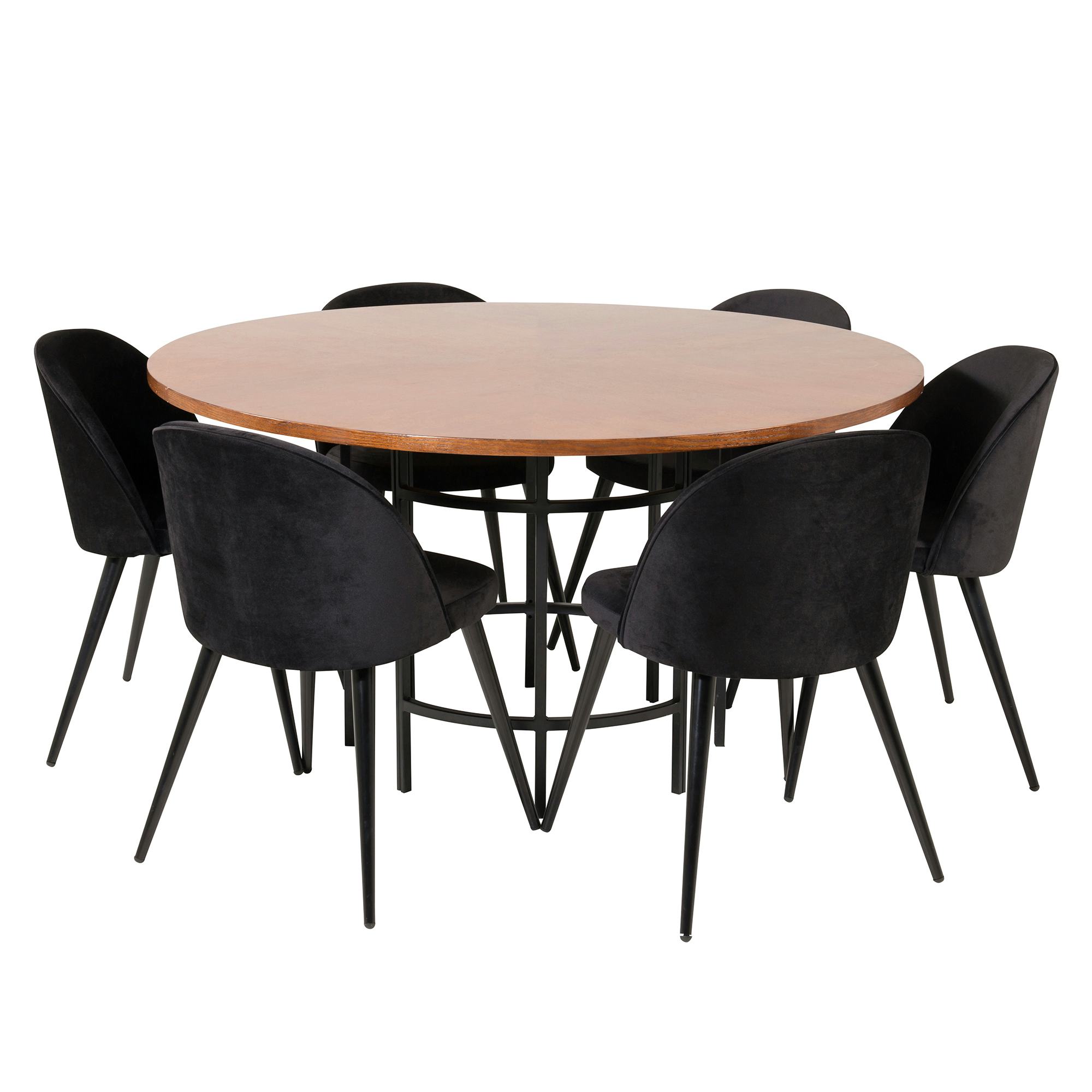 Matgrupp furniture/fashion Copenhagen med 6 Valentina Stolar