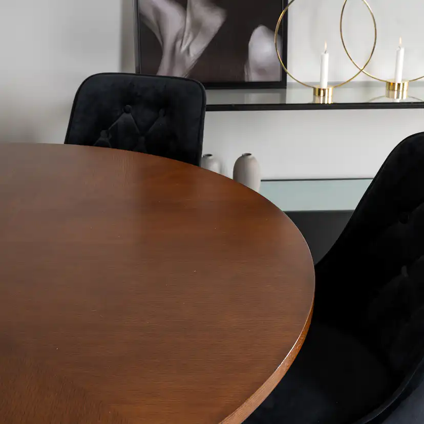 Matgrupp furniture/fashion Copenhagen med 6 Vera Stolar