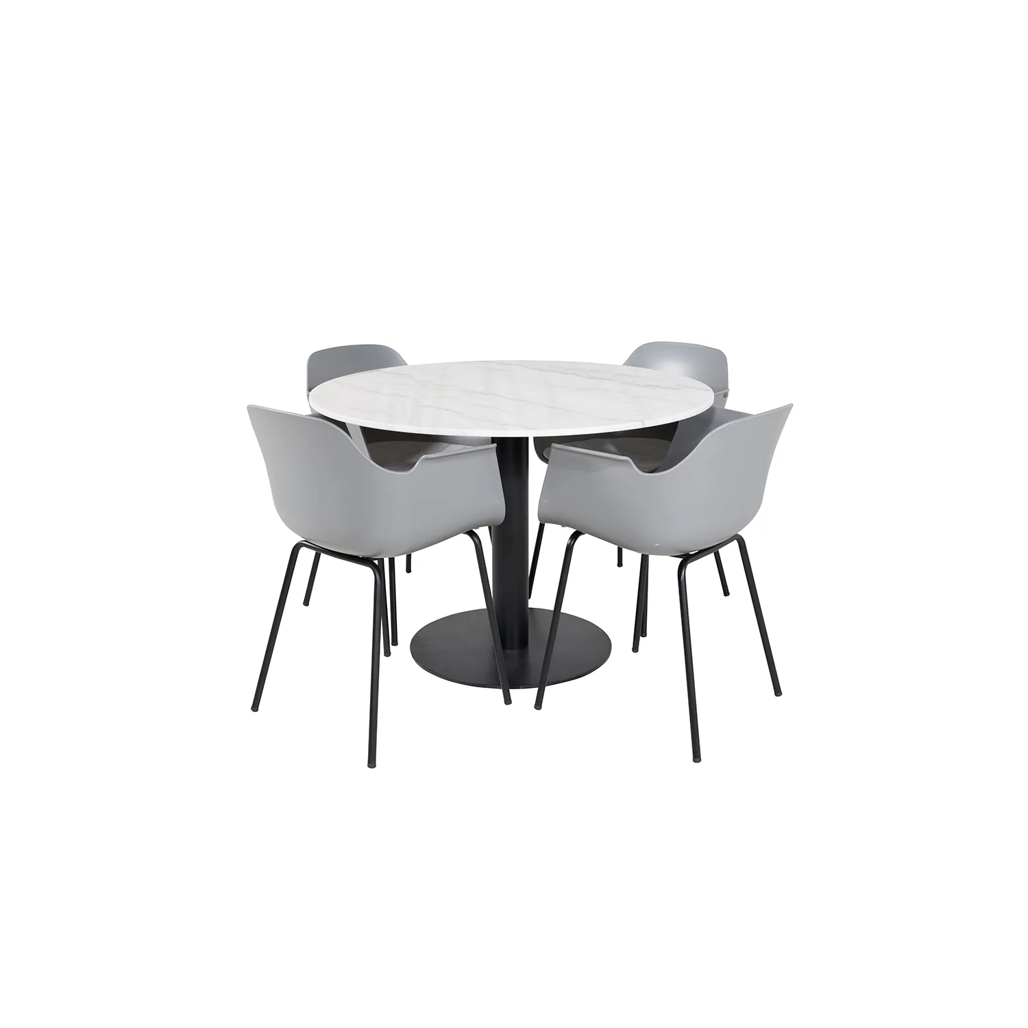 Matgrupp Venture Home Estelle med 4 Colombine Stolar