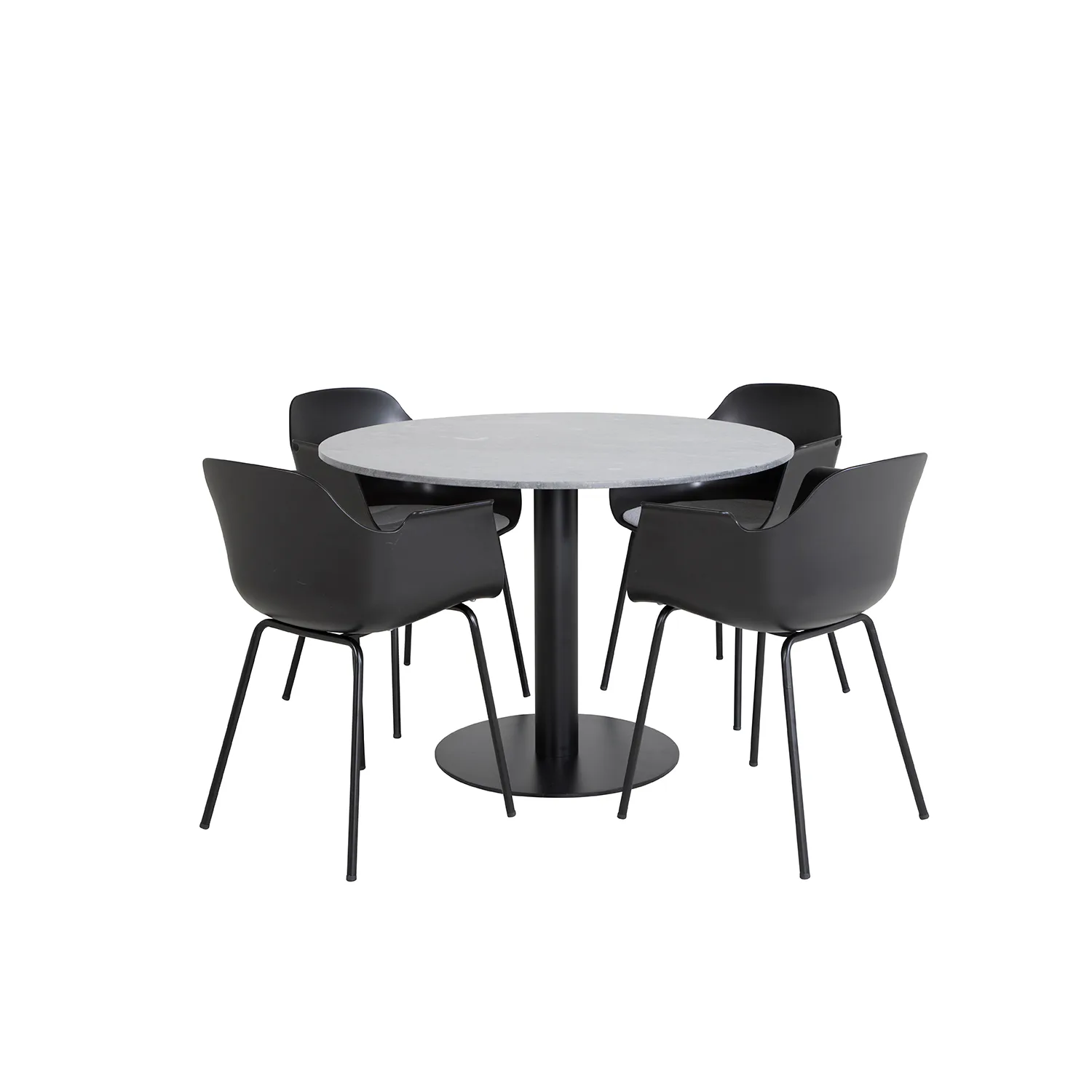 Matgrupp Venture Home Estelle med 4 Colombine Stolar