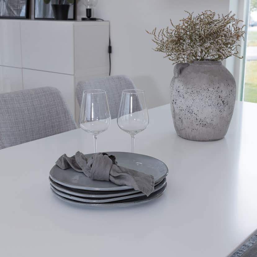 Matgrupp Venture Home Polar med 6 Plaza stolar