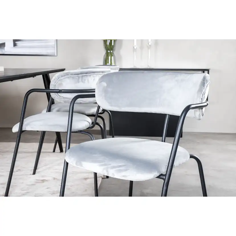 Matgrupp Venture Home Dipp med 6 Arrow stolar