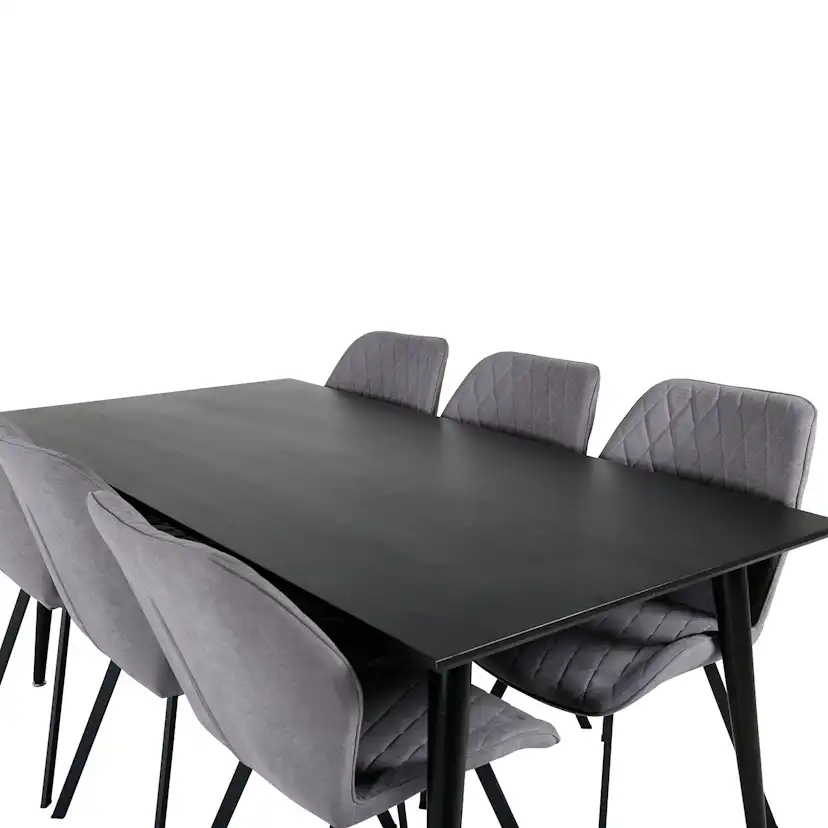 Matgrupp Venture Home Dipp med 6 Gemma stolar