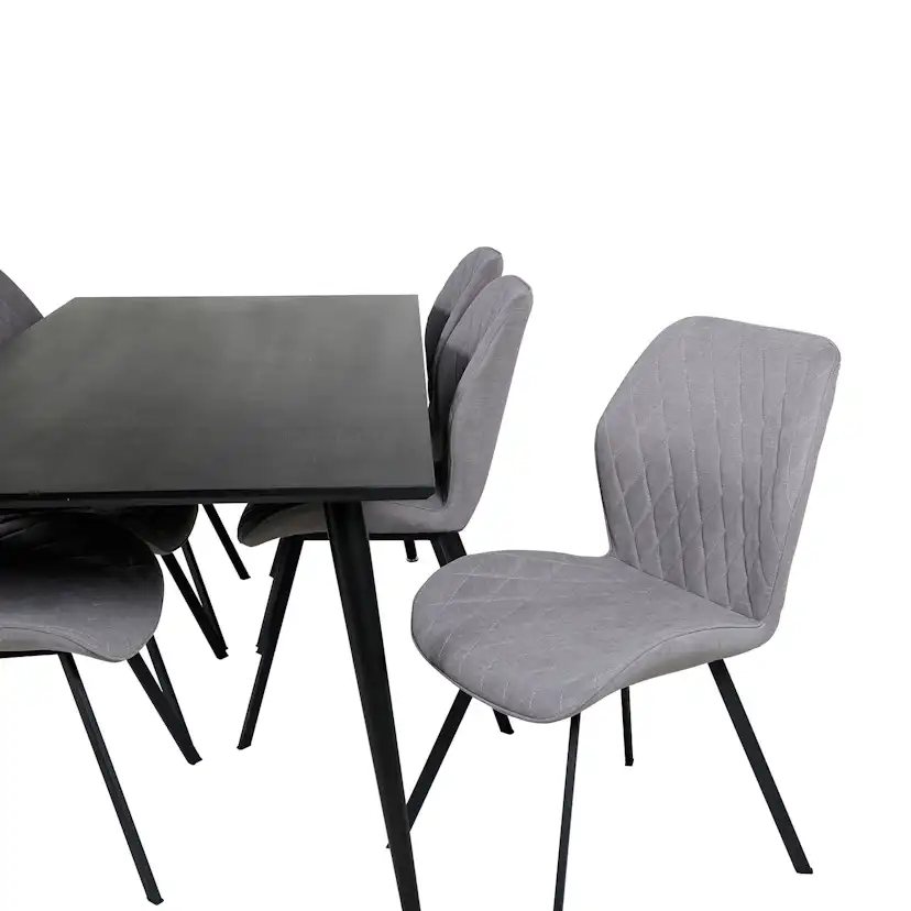 Matgrupp Venture Home Dipp med 6 Gemma stolar