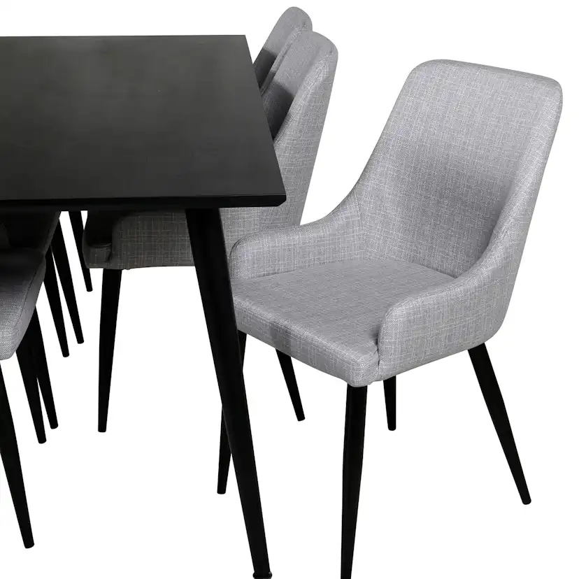 Matgrupp Venture Home Dipp med 6 Plaza stolar