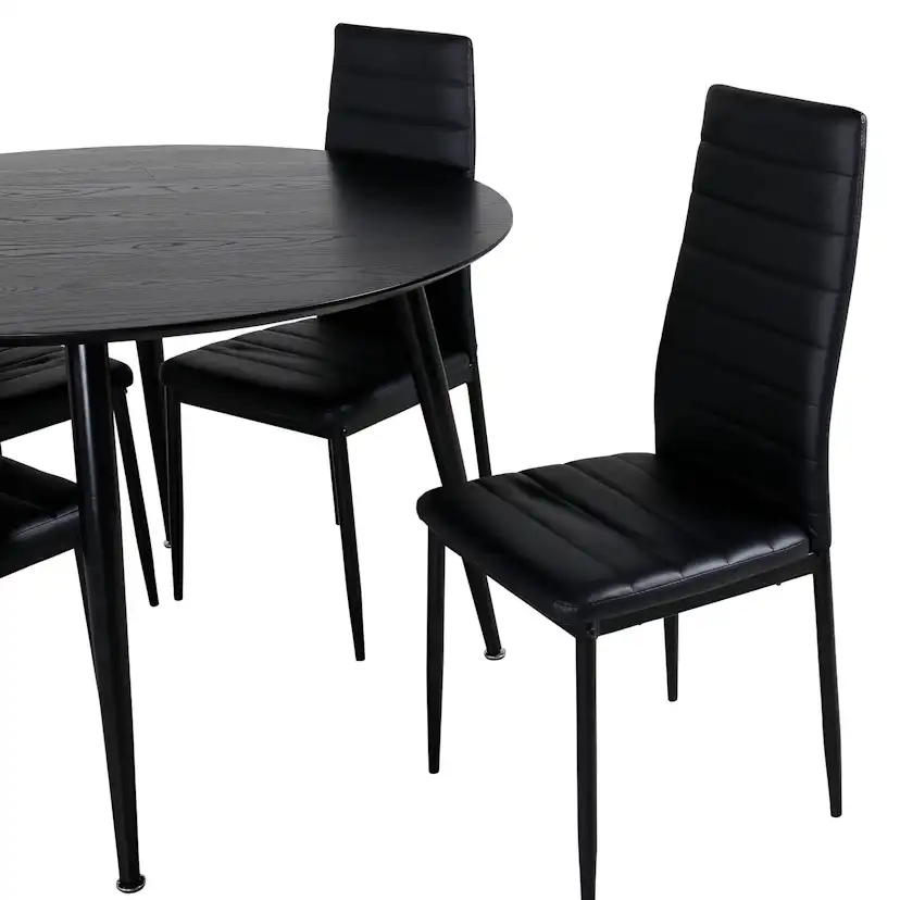 Matgrupp Venture Home Dipp med 4 Slim High stolar