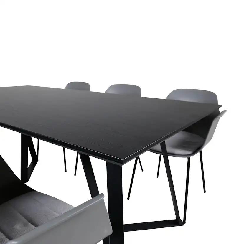 Matgrupp Venture Home Marina med 6 Comfort Plastic stolar