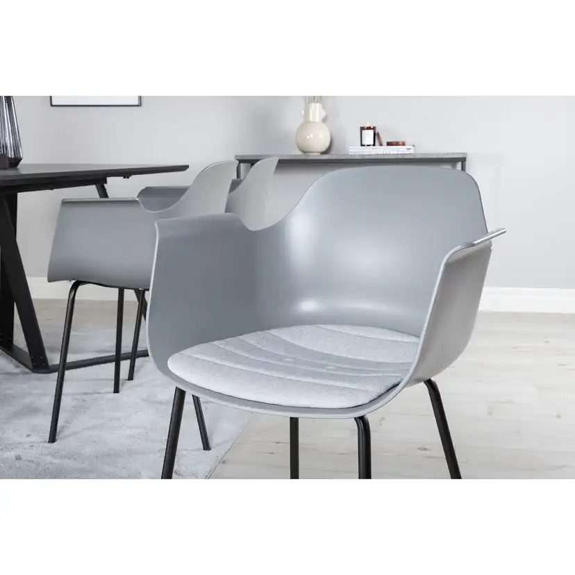 Matgrupp Venture Home Marina med 6 Comfort Plastic stolar