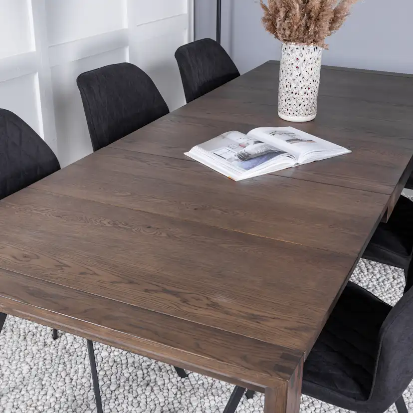 Matgrupp Venture Home Shy med 6 Geneva Matstolar