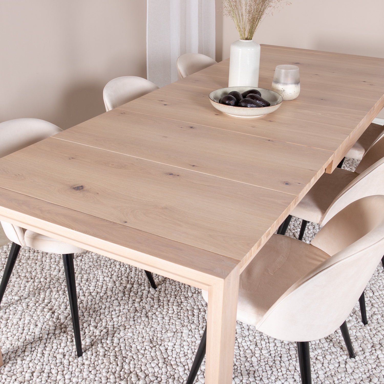 Matgrupp Venture Home Shy med 6 Valentina Matstolar