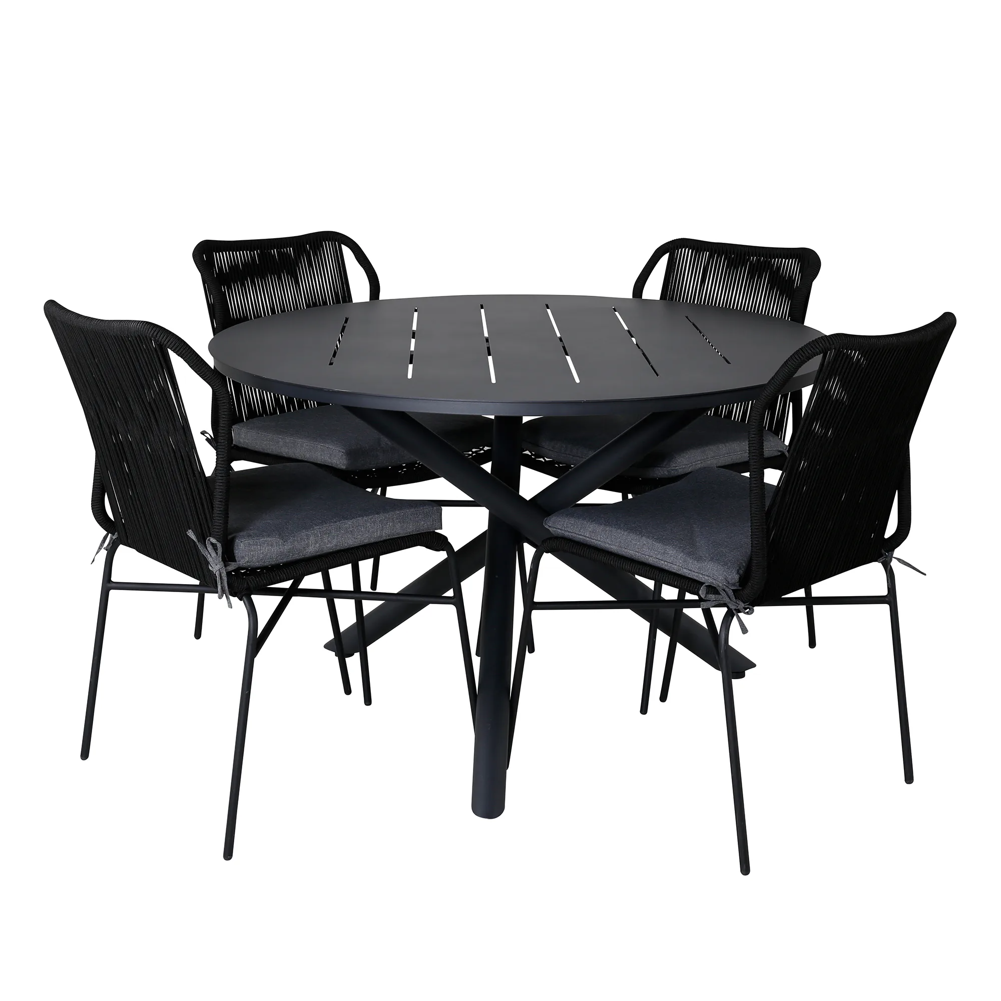 Matgrupp Venture Home Ande med 4 Julle Matstolar