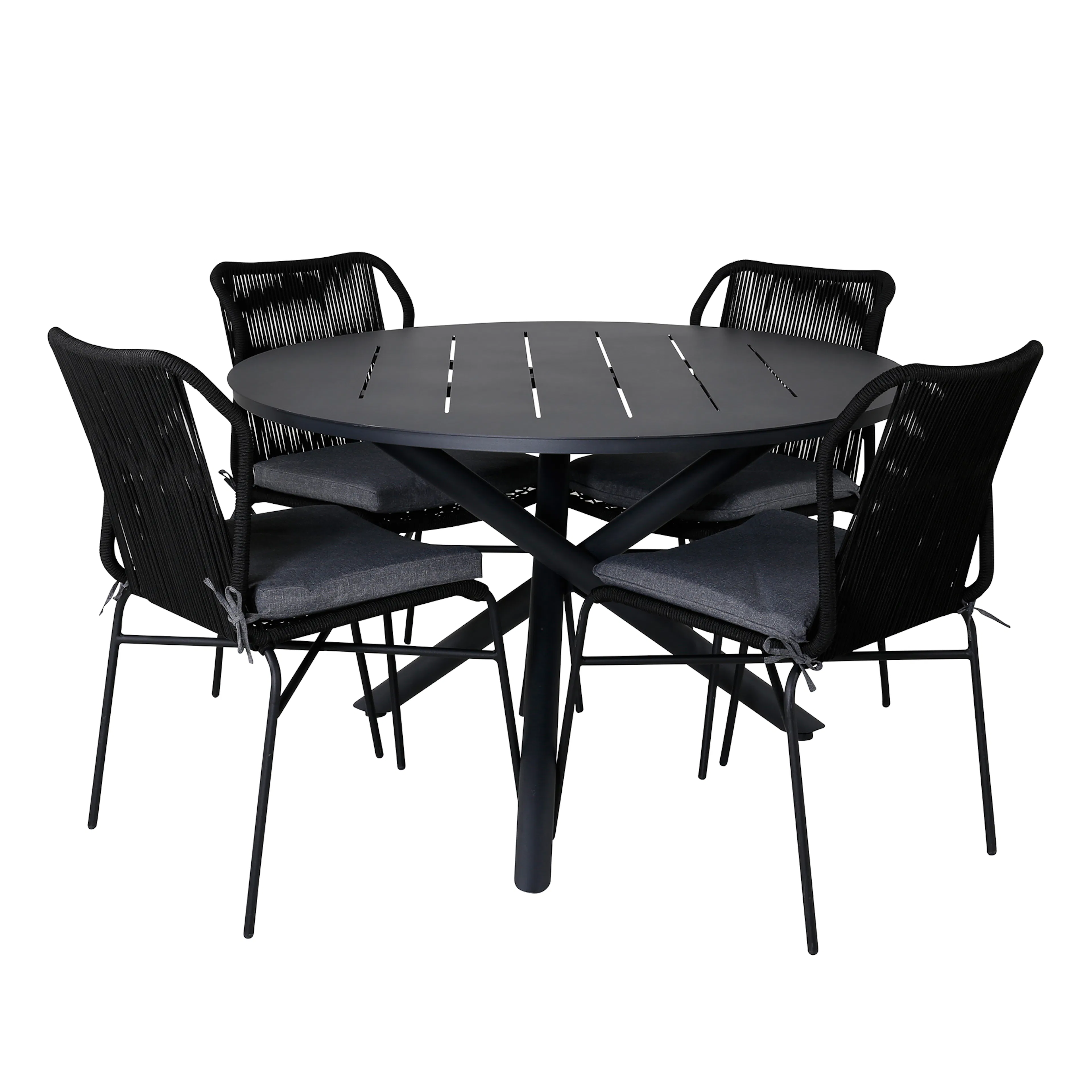 Matgrupp Venture Home Ande med 4 Julle Matstolar