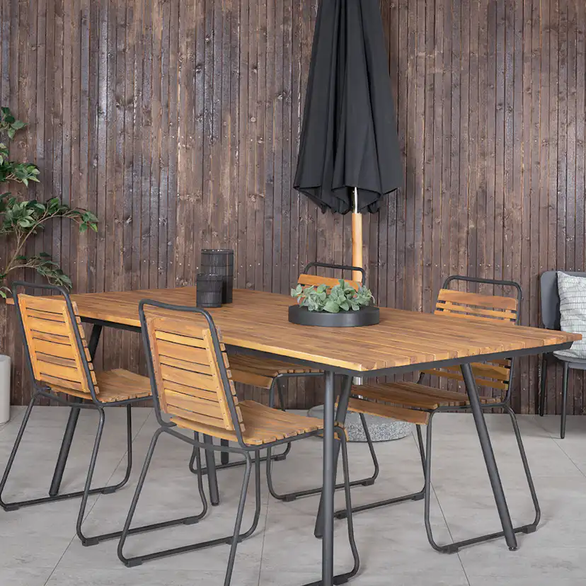 Matgrupp Venture Home Chane med 4 Billy Matstolar