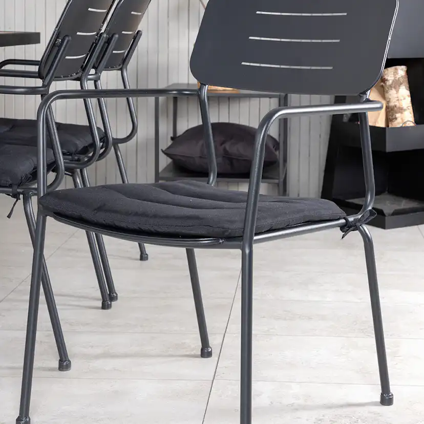 Matgrupp Venture Home King med 6 Nime Matstolar