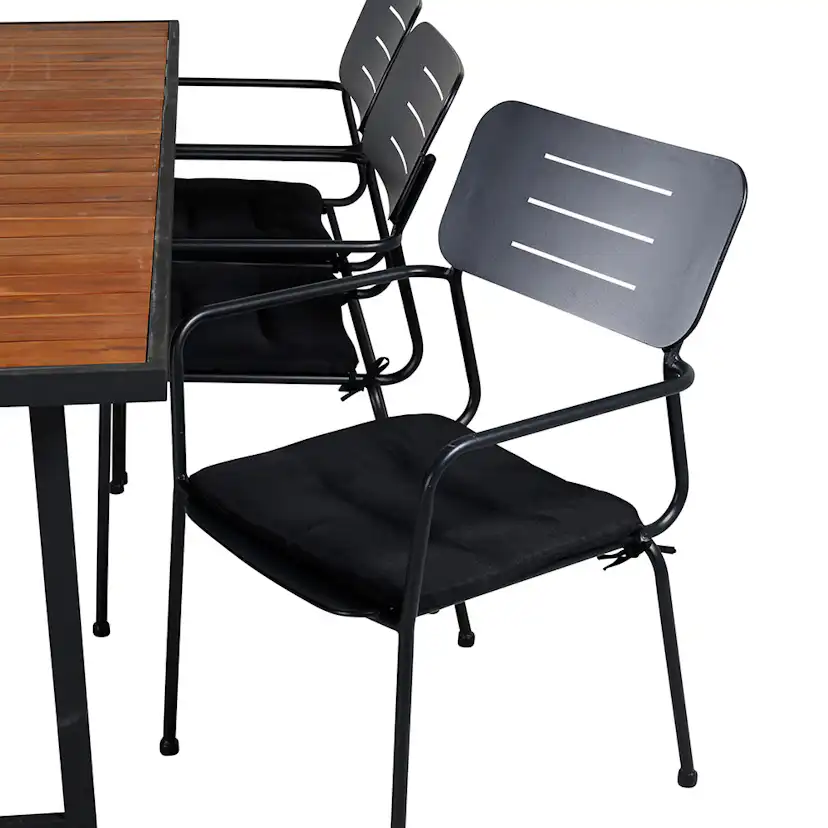 Matgrupp Venture Home King med 6 Nime Matstolar